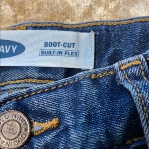 Boys denim jeans size 12 Husky Boot Cut